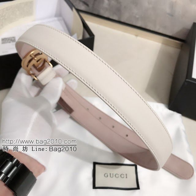Gucci女士皮帶 古奇Maccarone腰帶  jjp1309